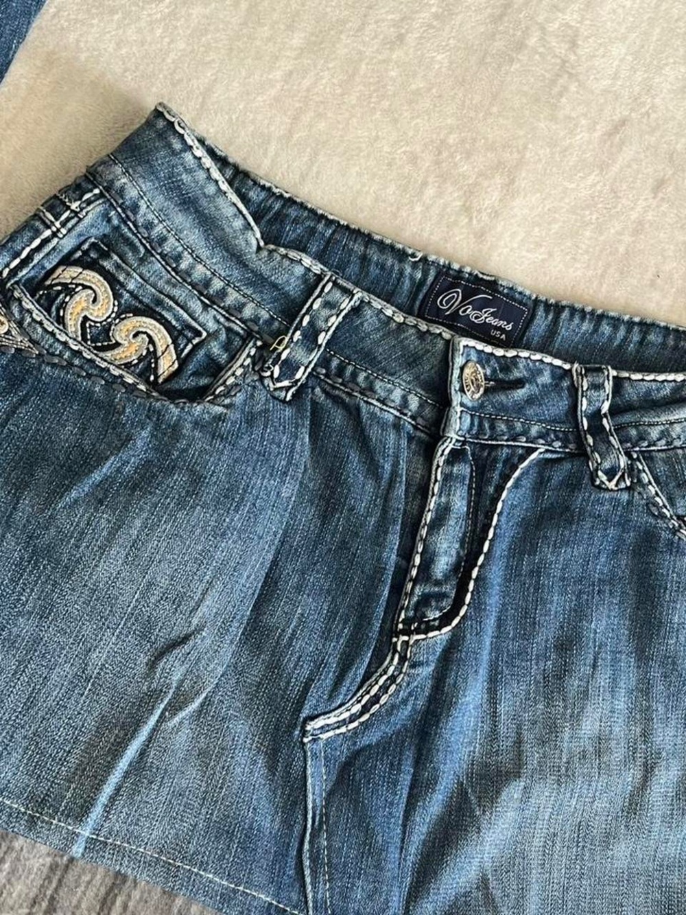 Women’s Blue Denim Shorts